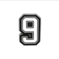 Pin Chiffre 9