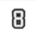 Pin Chiffre 8