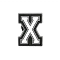 Pin Lettre X